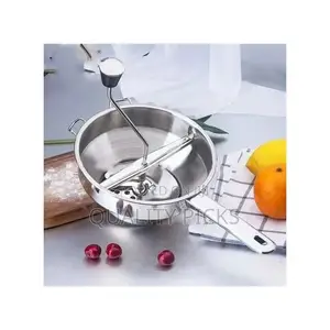 Potato Masher Food Mill for Straining Grating Fruits