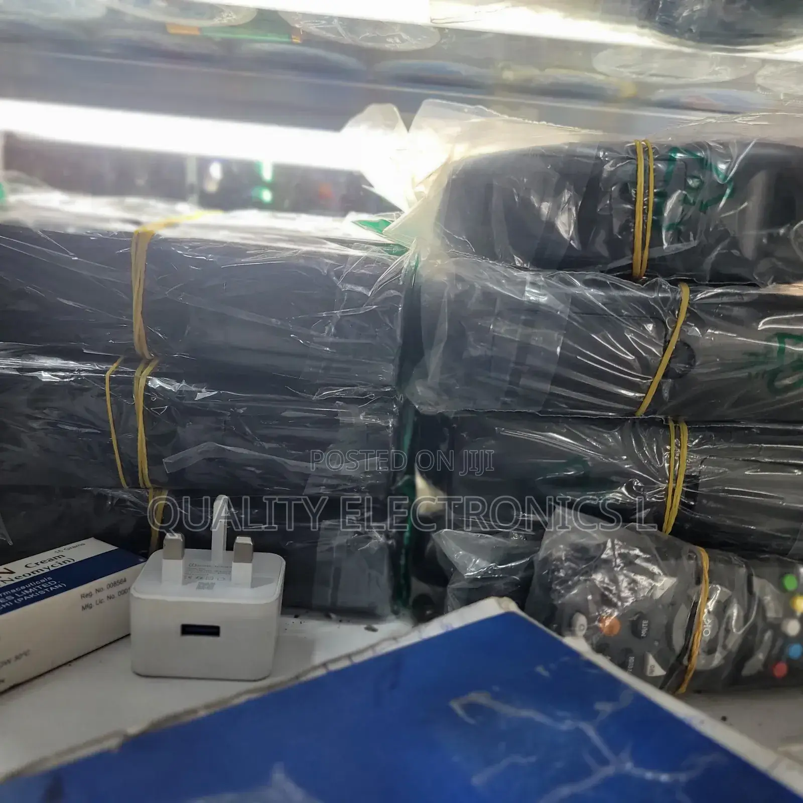 All Tvs,Decoders, Woofers, DVDS Remotes