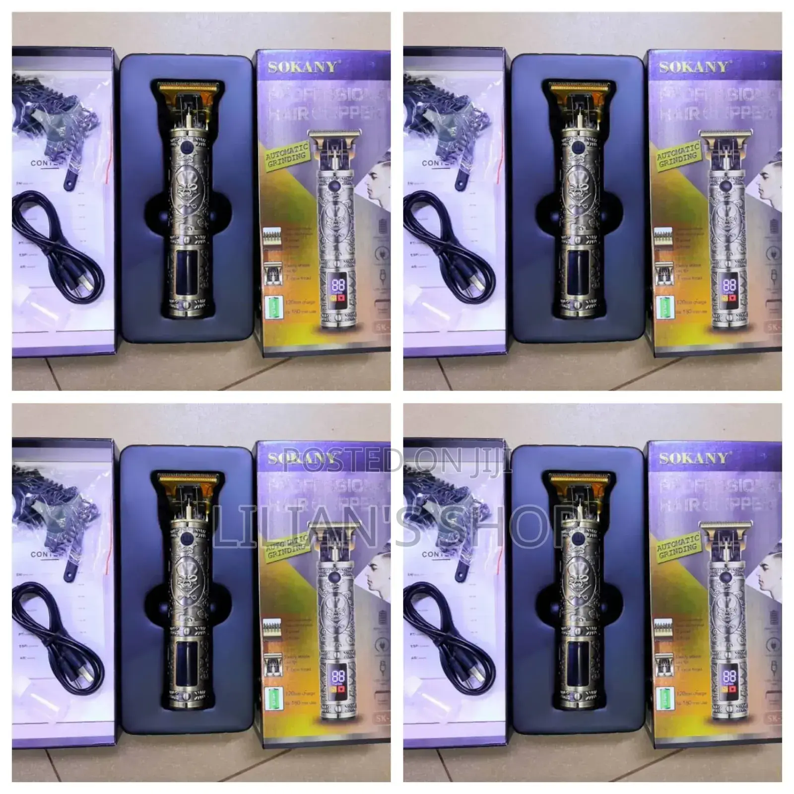 Sokany Automatic Griding Hair Clipper