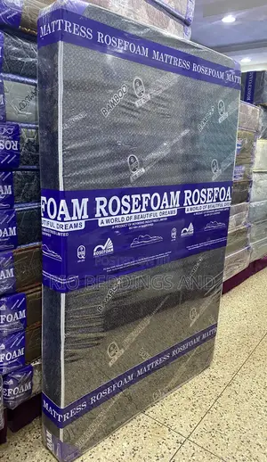 4x6 6 Inches Rose Foam Deluxe Mattress