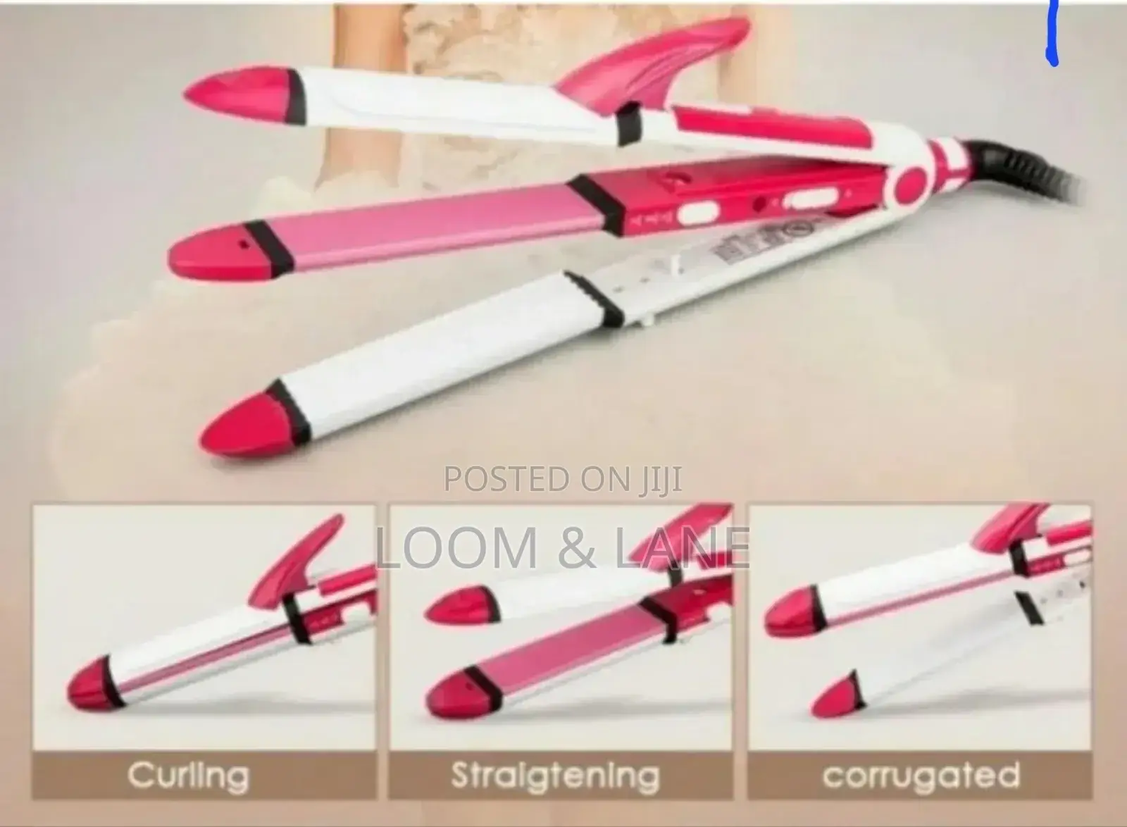 3 in 1 Stylist Hair Straightener
