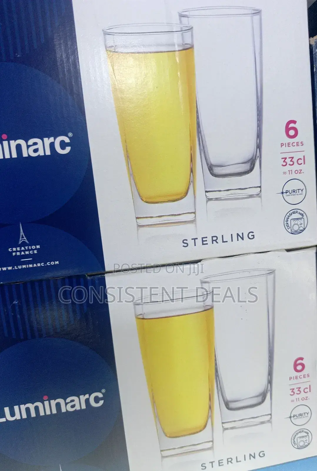 Luminarc 6pcs Juice Glasses