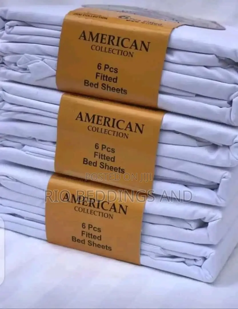 Fitted Bedsheet American  ( Pure Cotton)