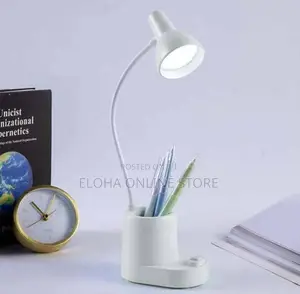 2 in 1 Telescopic Table Lamp and Pen Holder