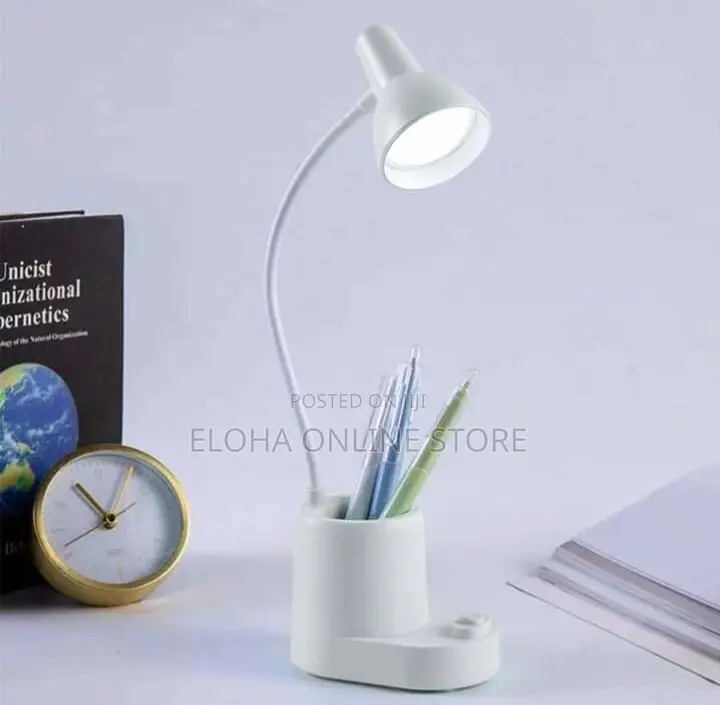2 in 1 Telescopic Table Lamp and Pen Holder