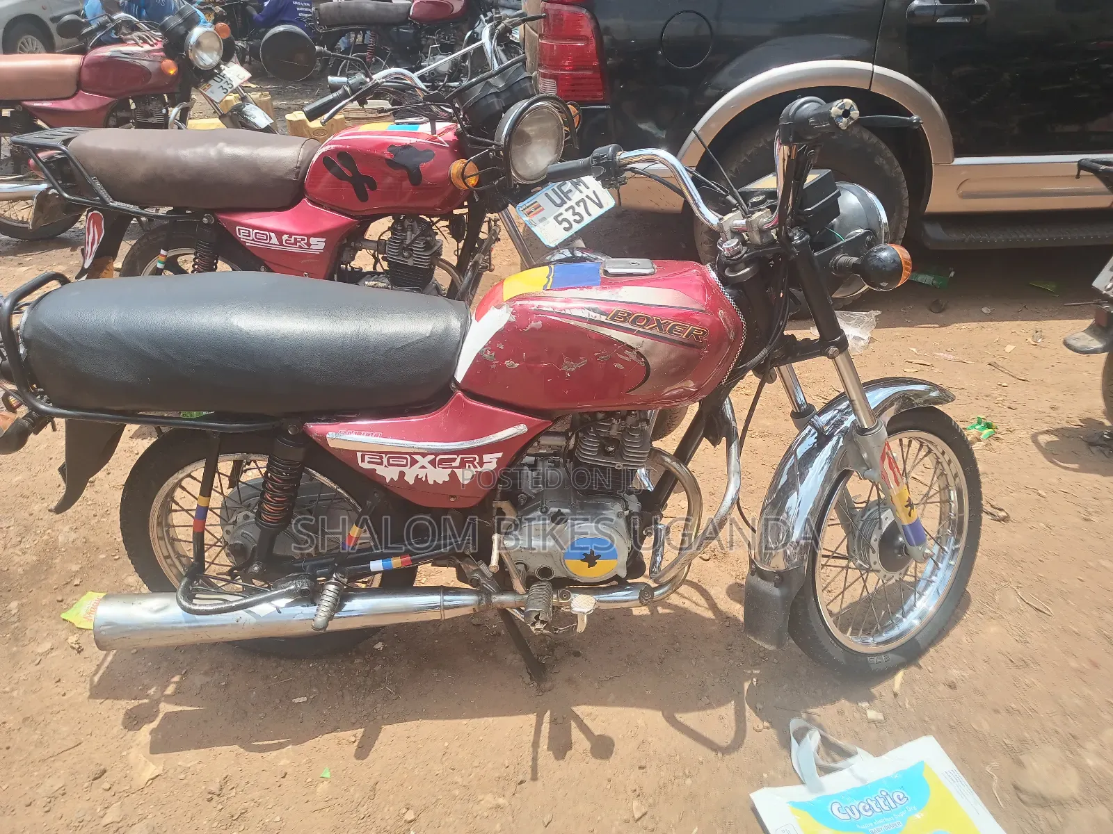 Bajaj Boxer 2017 Red