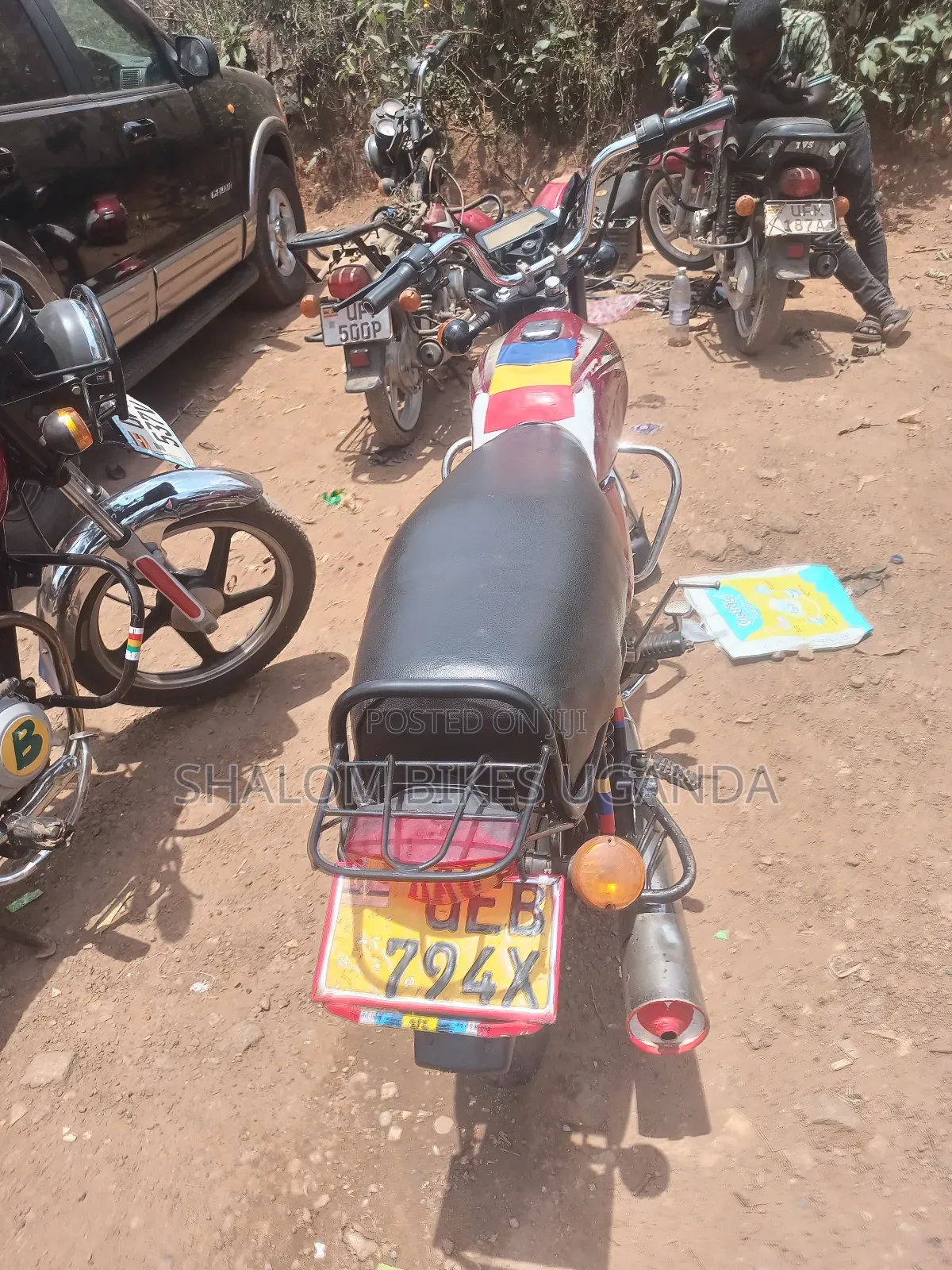 Bajaj Boxer 2017 Red