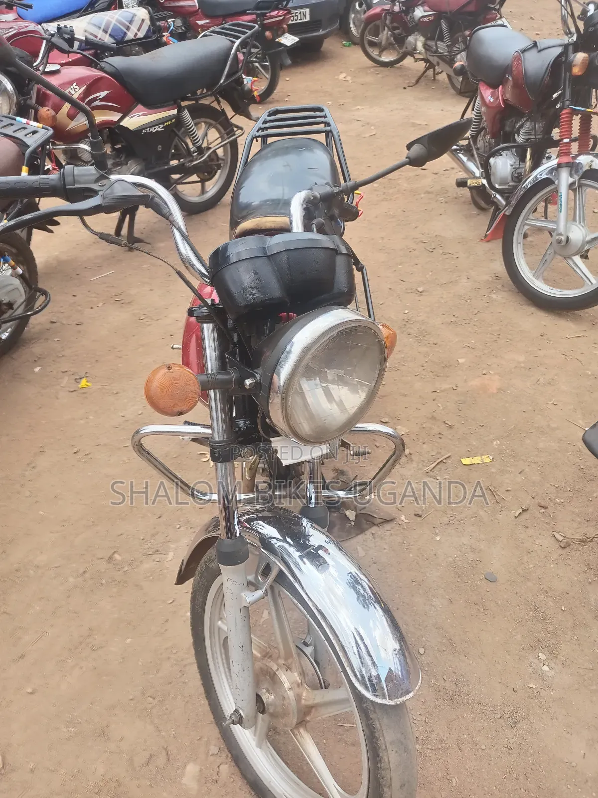 TVS XL 100 2016 Red
