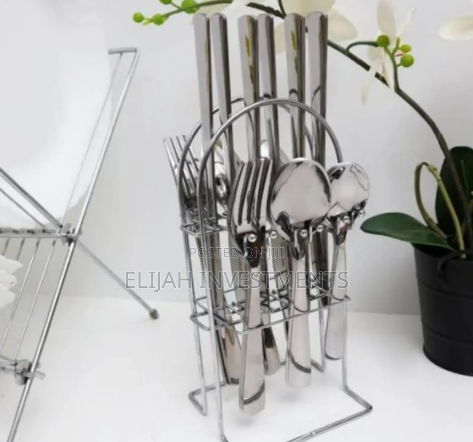 Heavy 24 PCS Stainless Steal Cutlery Set