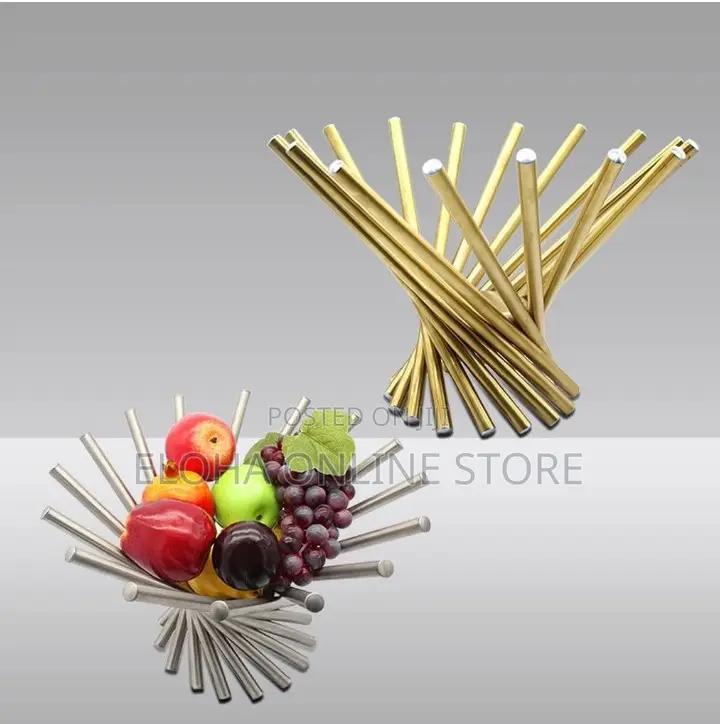 Foldable Rotating Fruit Bowl
