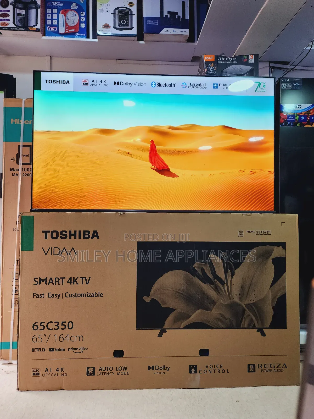Toshiba 65inches Vidaa Smart Tv