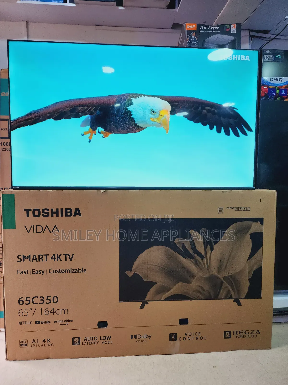 Toshiba VIDAA 65inches Frameless Smart Tv