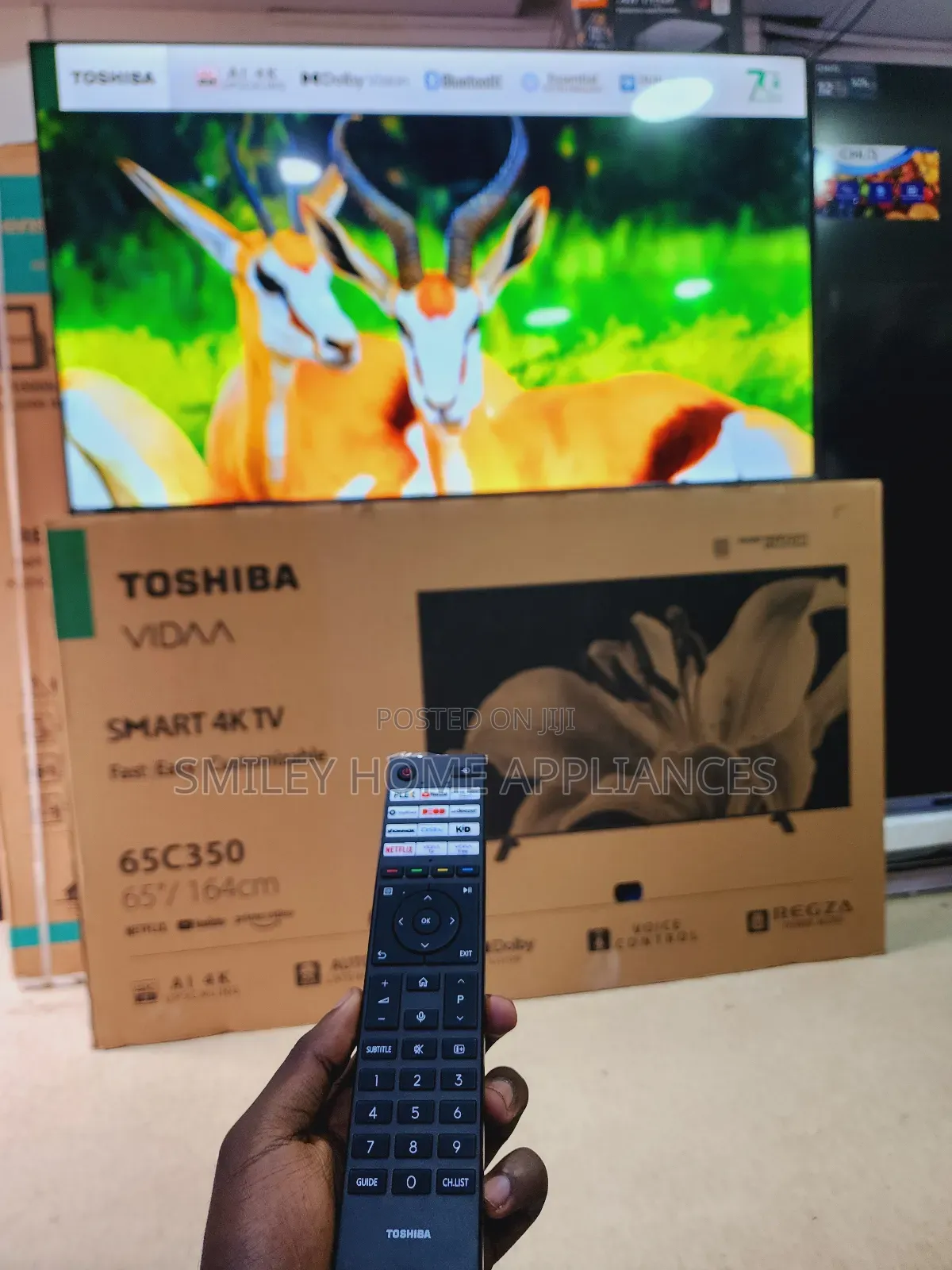 Toshiba VIDAA 65inches Frameless Smart Tv