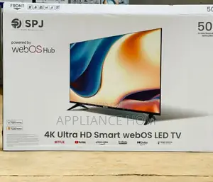Photo - SPJ 50" Inch Tv Ultra HD Smart Web OS LED