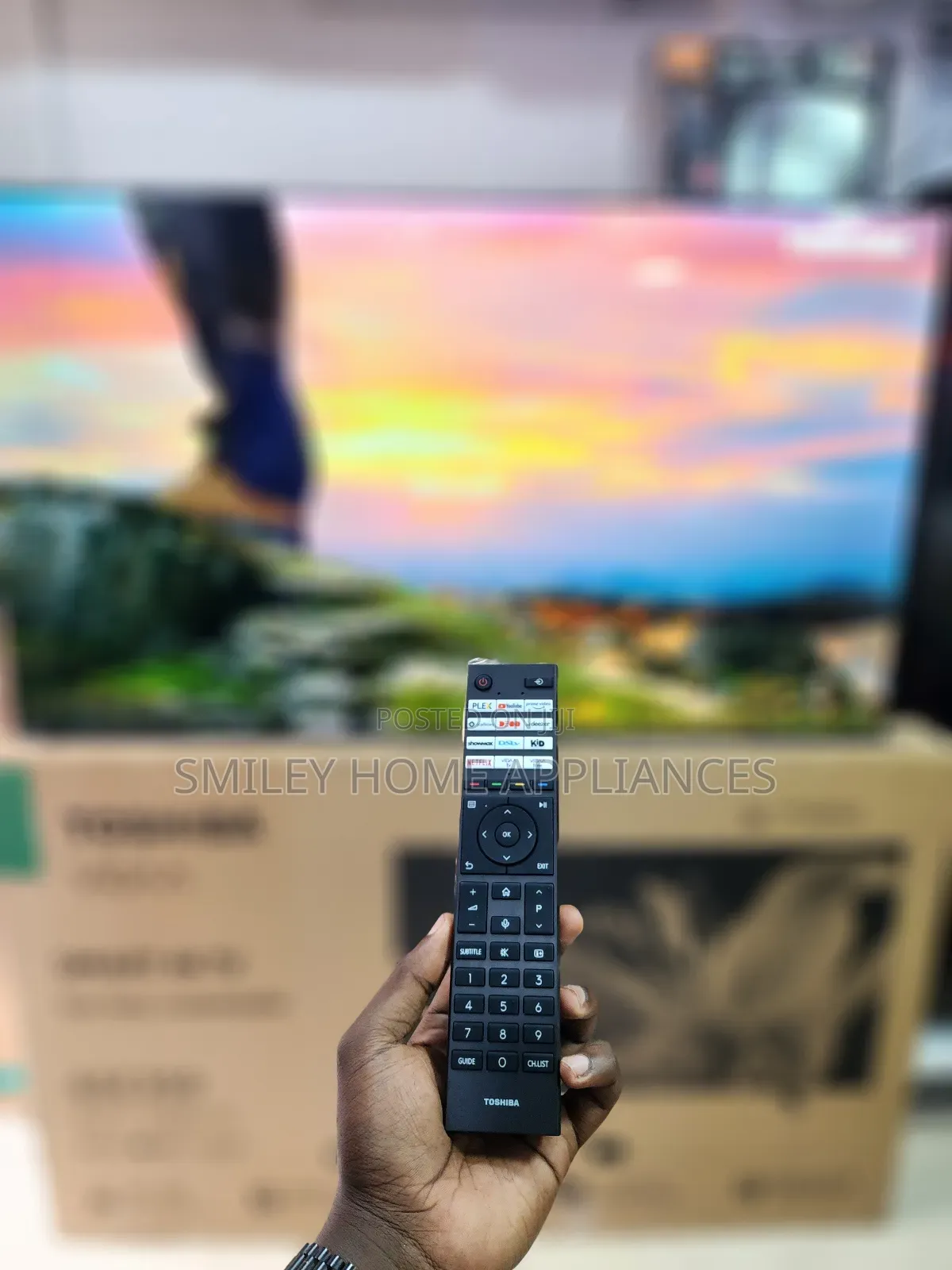 Newly Restocked Toshiba 55inches Smart Tv