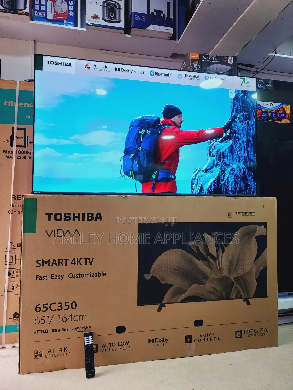 Newly Restocked Toshiba 55inches Smart Tv