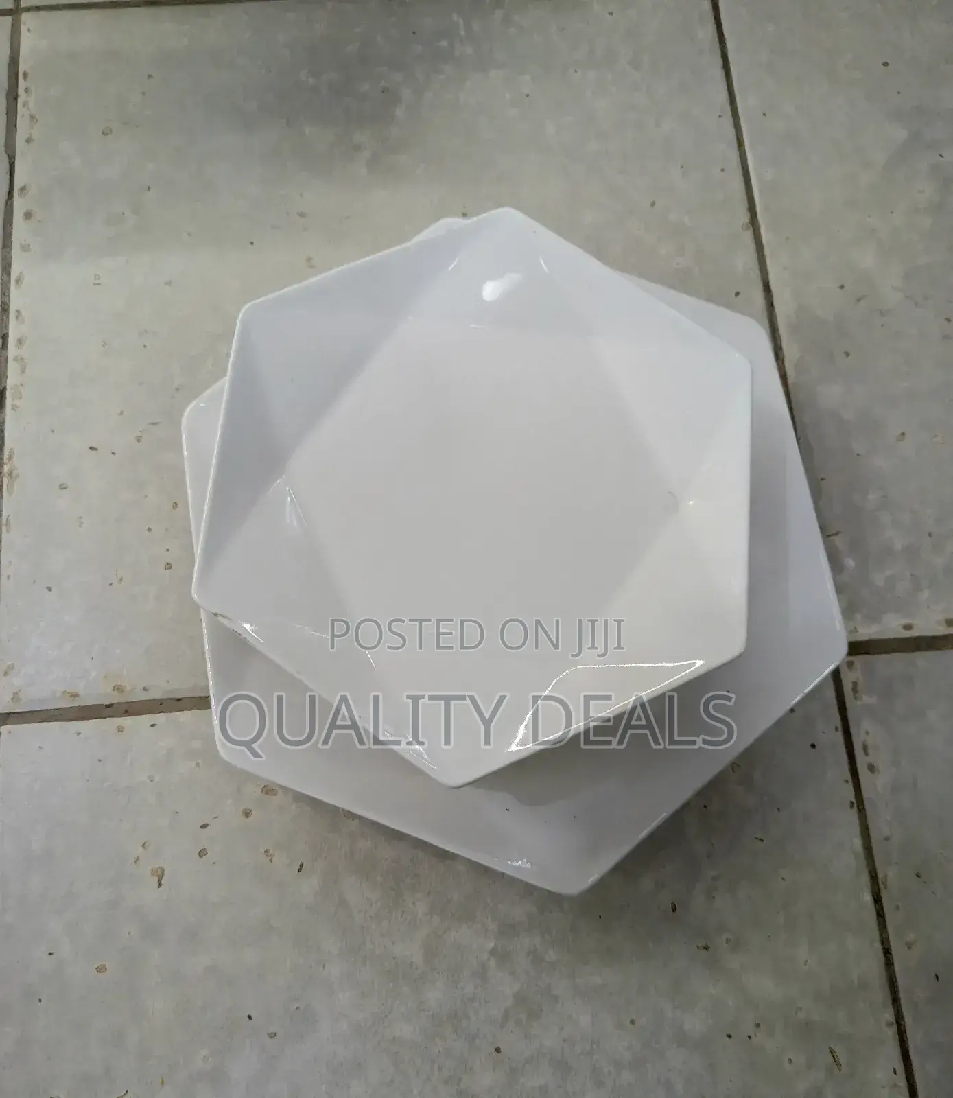 12 Pieces Octagonal Dinner Set