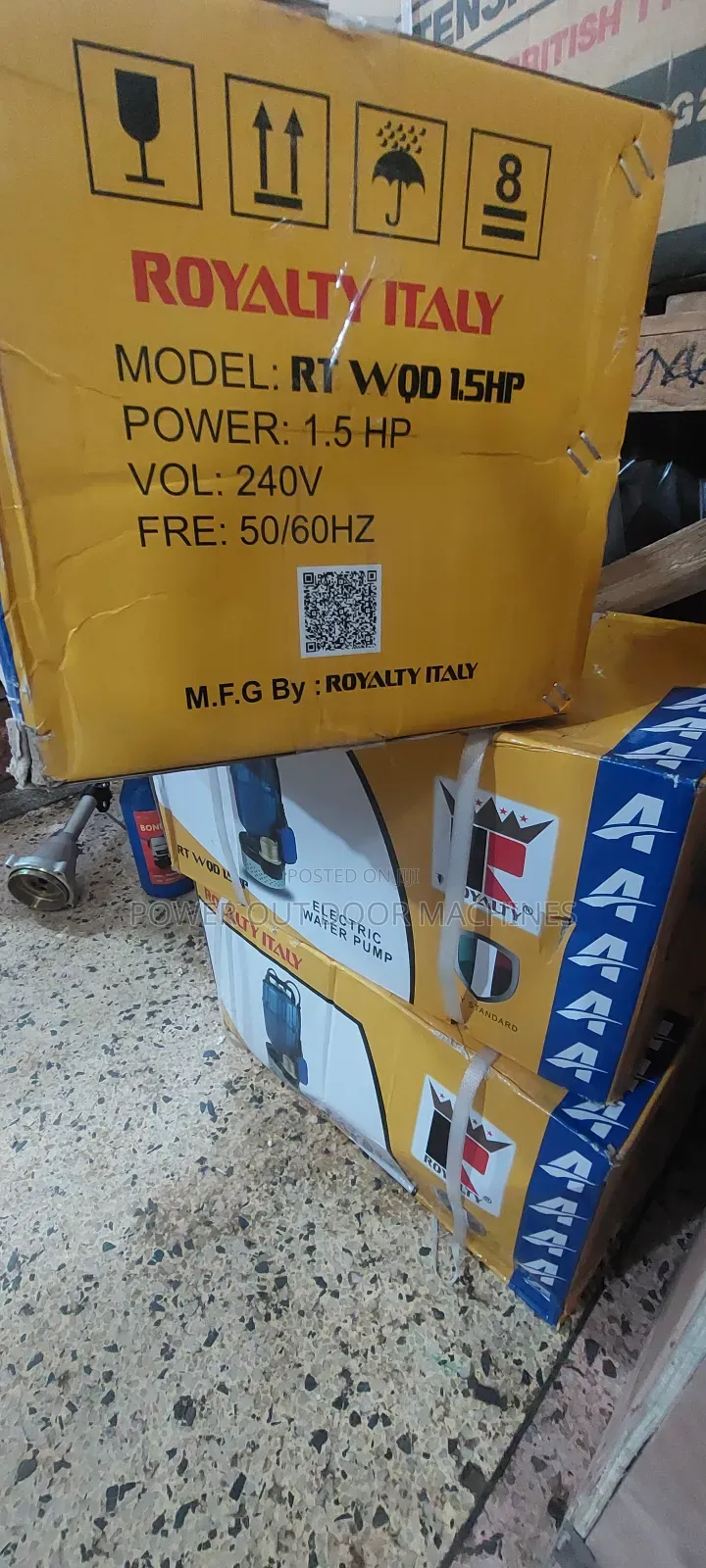 40 Meters / 120 Feets Royalty Italy Submersible Pump