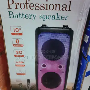 Sayona 10" Rechargeable Partybox Speakers