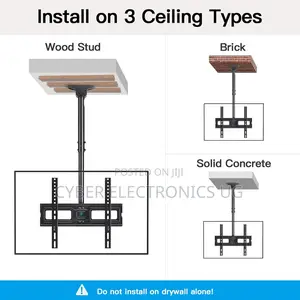 Ceiling Tv Mount for 32-70 Inch Flat Screen Tv Bracket