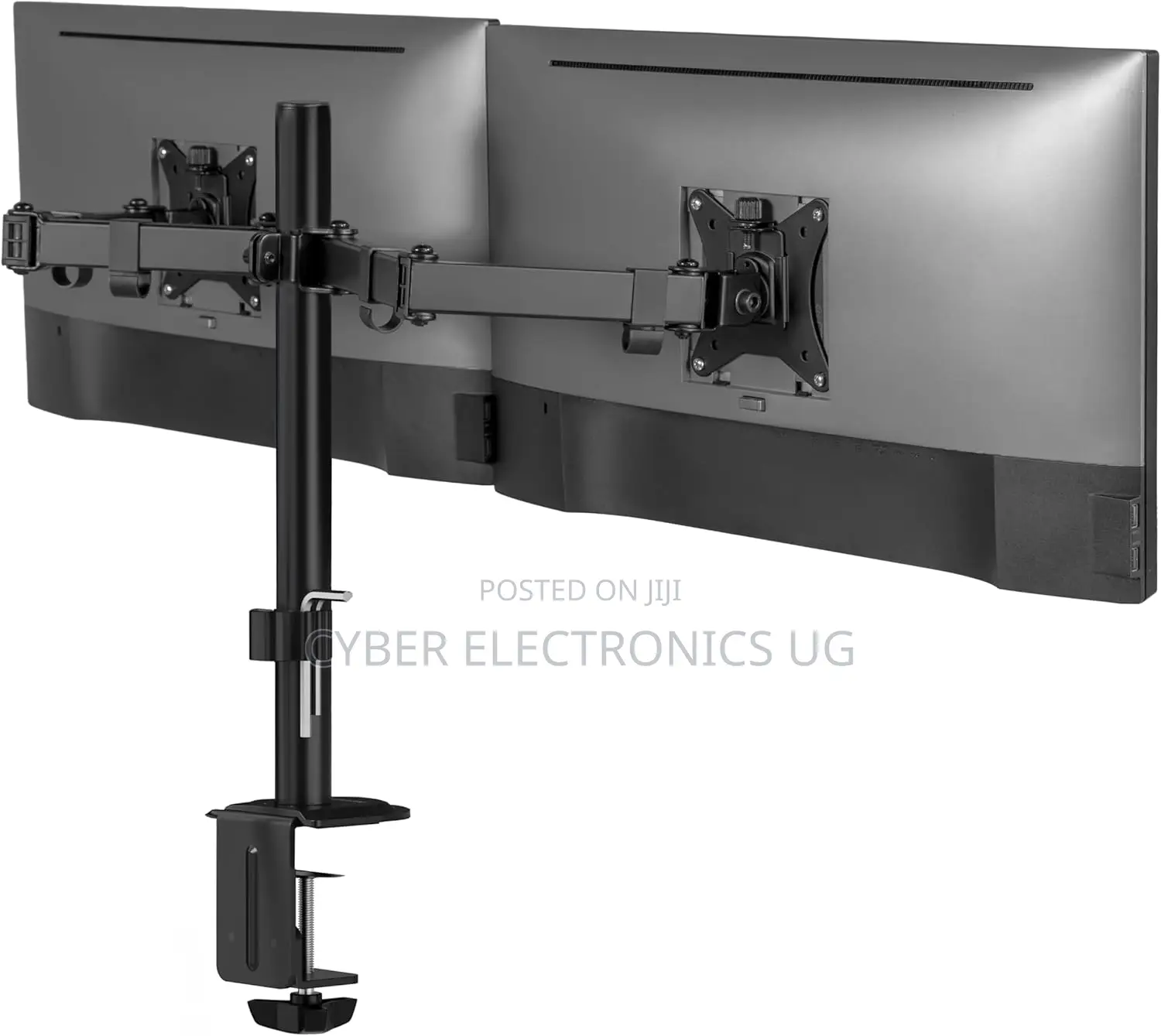 Dual Monitor Mount 13 - 26 Vertical Stacking Dual Monitor