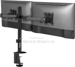 Dual Monitor Mount 13 - 26 Vertical Stacking Dual Monitor