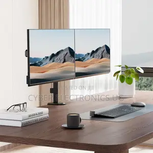 Dual Monitor Mount 13 - 26 Vertical Stacking Dual Monitor