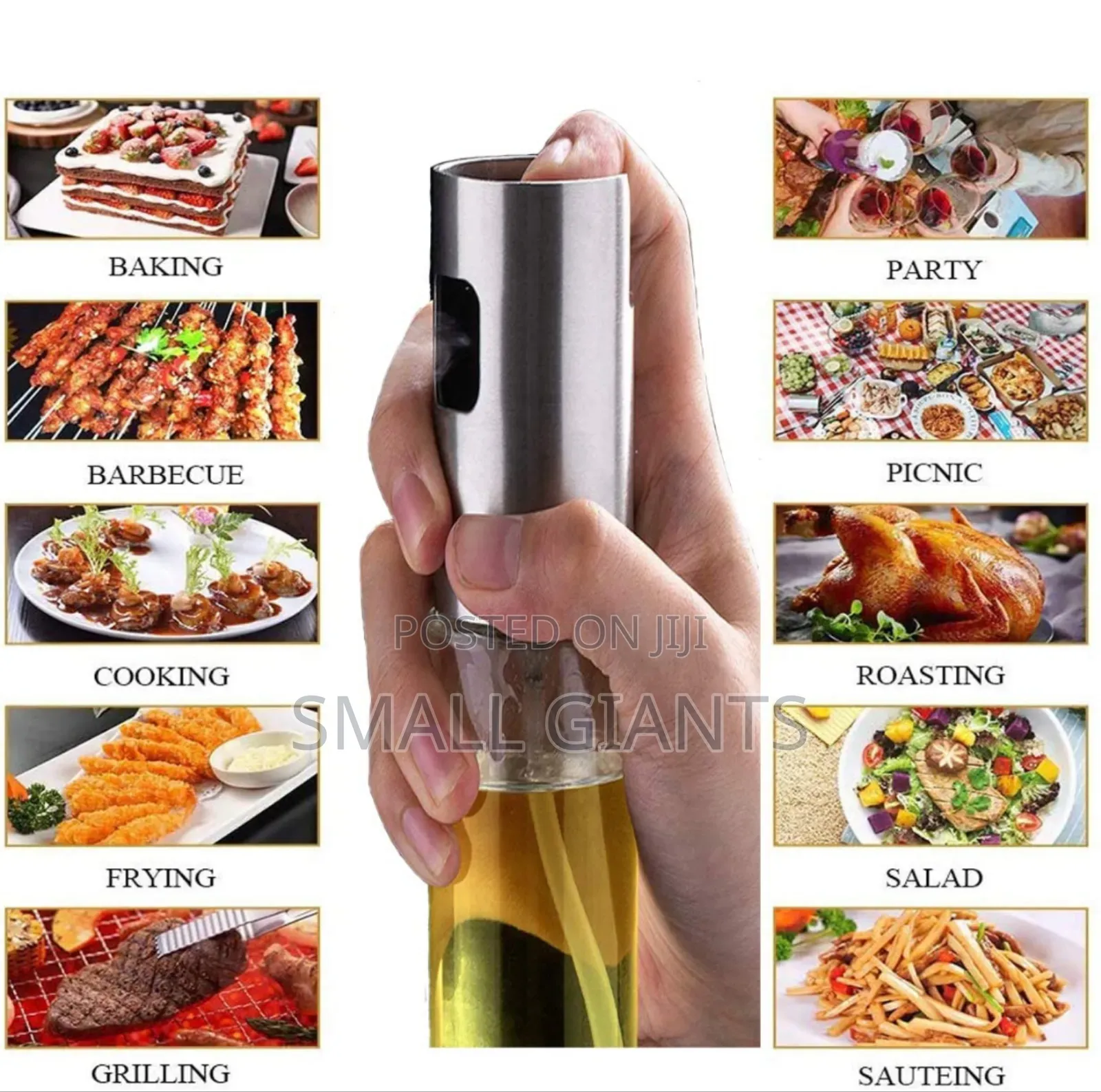 Food Grade Glass Oil Spray Bottle Oil Dispenser