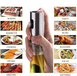 Food Grade Glass Oil Spray Bottle Oil Dispenser
