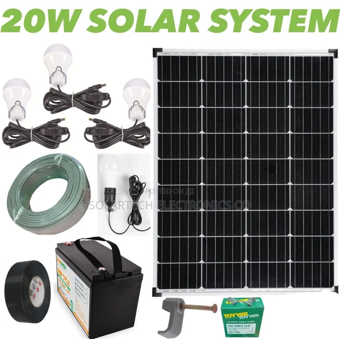 20W Solar Power Kit Monza