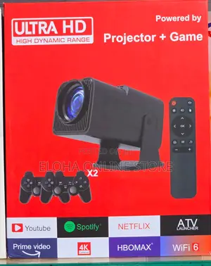 HY320 Mini Portable Game Controller Home Projector