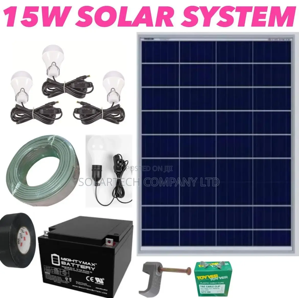 15W Original Solar System Kit