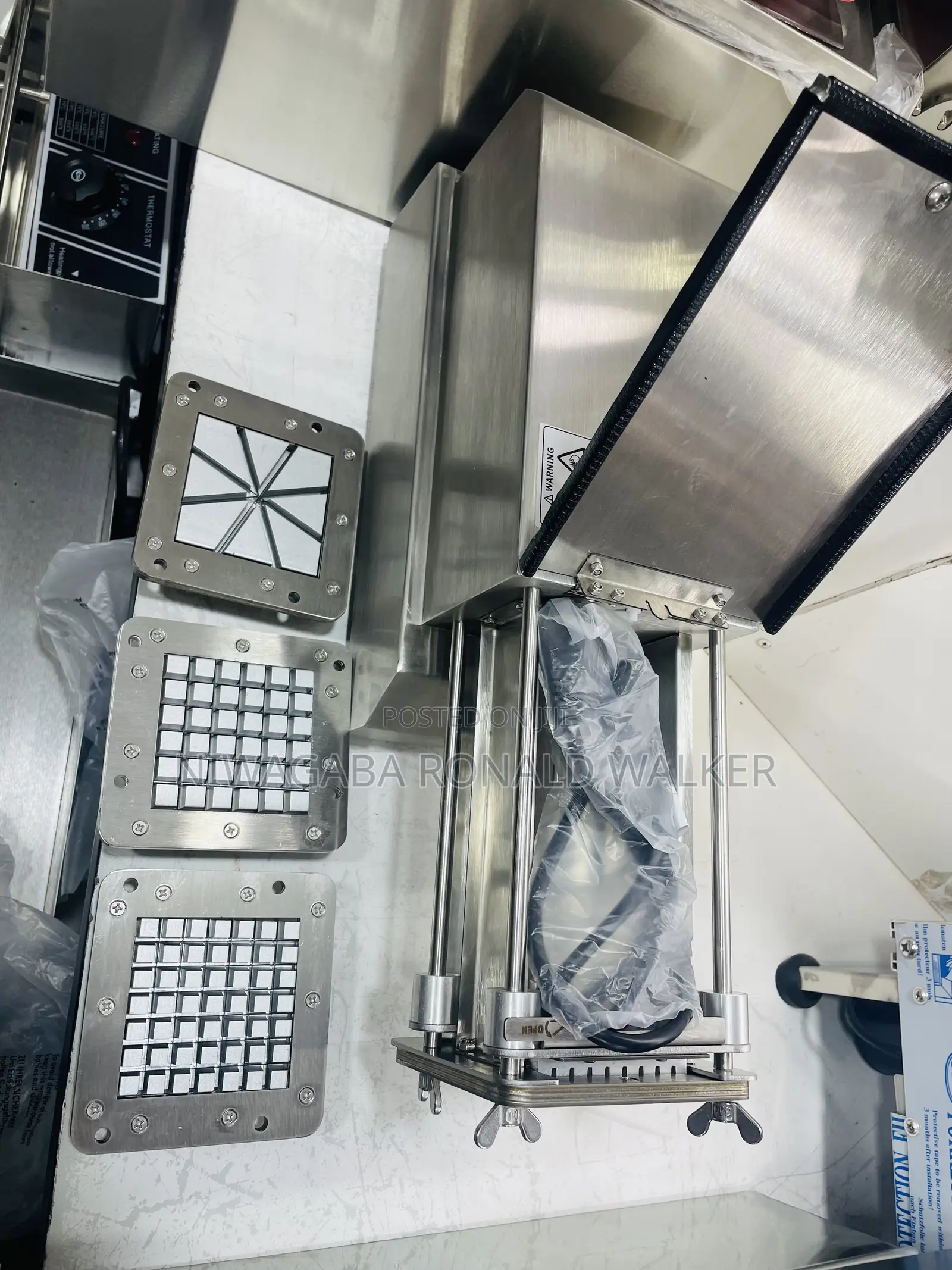 Commercial Electric Chips Cutter With 3~Spare Blades