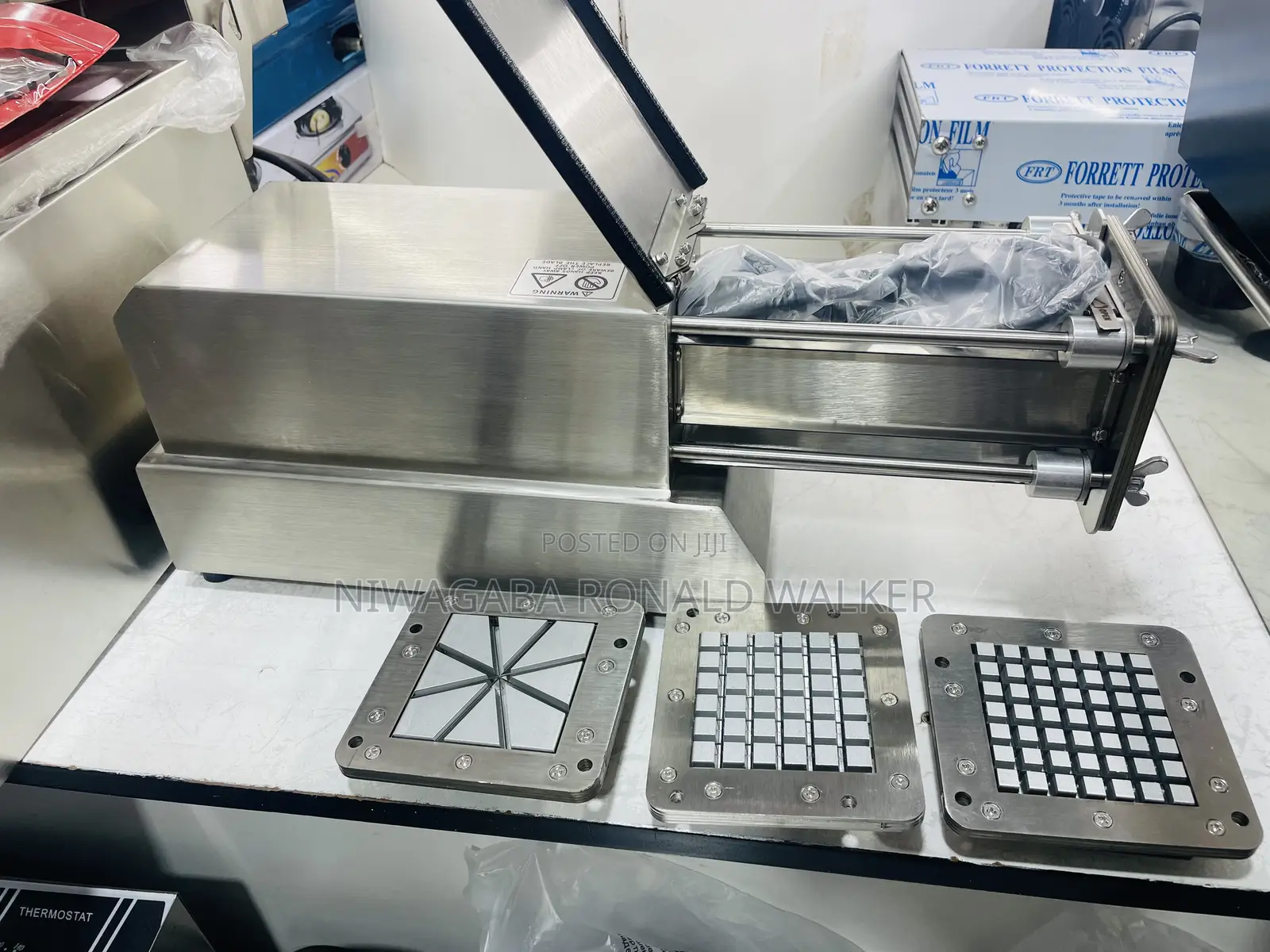 Commercial Electric Chips Cutter With 3~Spare Blades