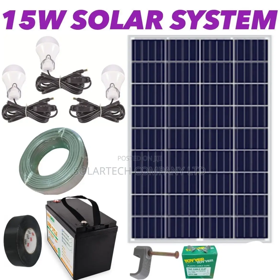 15W German Tech Solar System