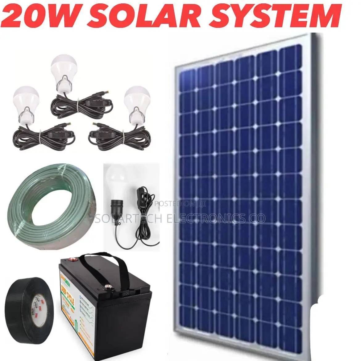 20W German Technology Full Kit