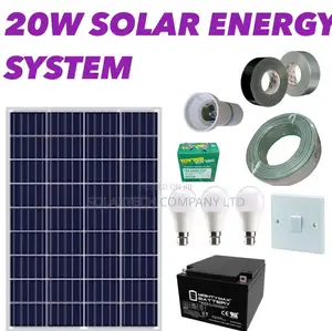 20W Solar Power Full Kit 12ah