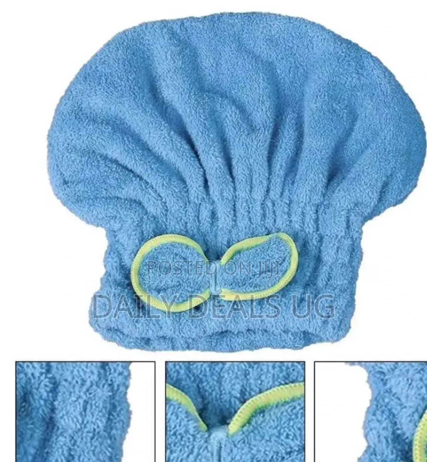 Blue Women Bathing Cap