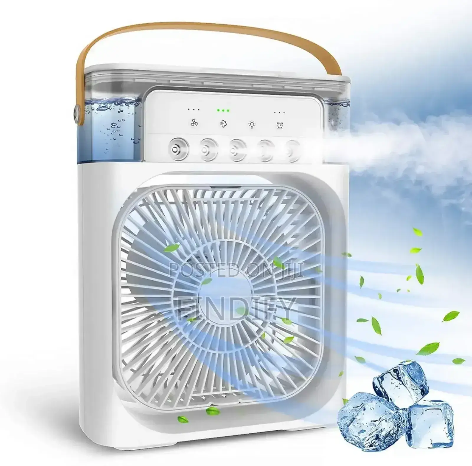 Portable Fan Air Conditioner Usb Table Fan Led
Night Light