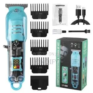 Transparent Professional LCD Display Electric Hair
Clipper