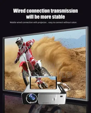 REAL TV T6 Full HD Led Projector 4000 Lumens 1080p