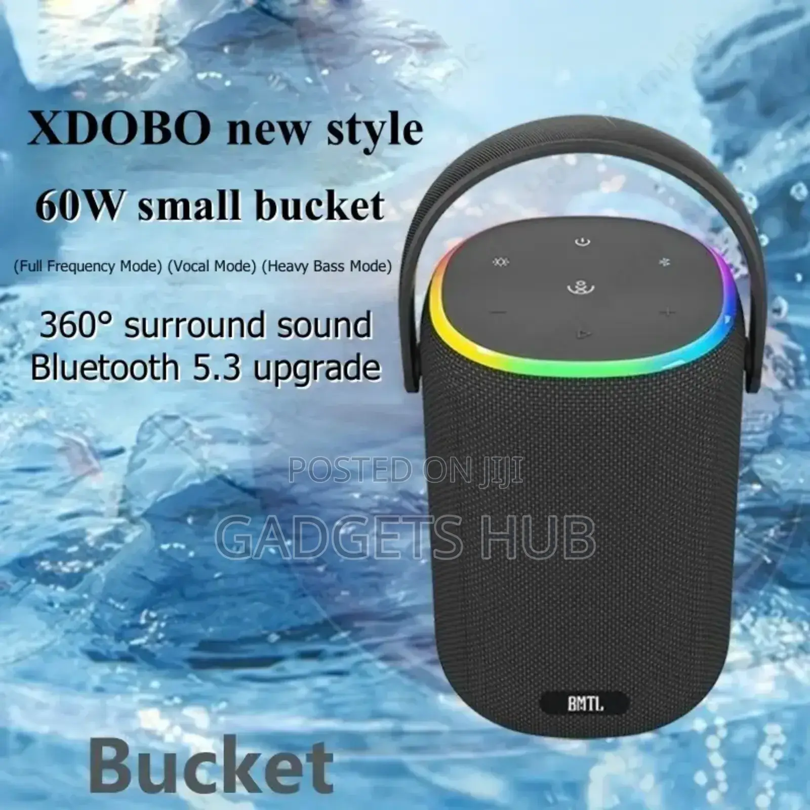 VIVAN VS50 Ultra Bass Portable Powerbank
Bluetooth Speaker