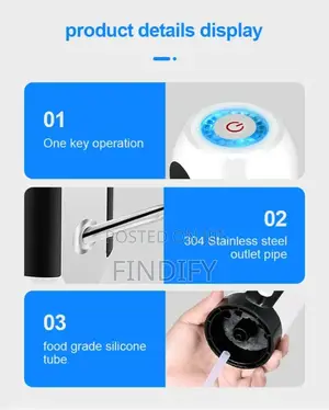 Automatic Electric Water Dispenser USB Rechargeable