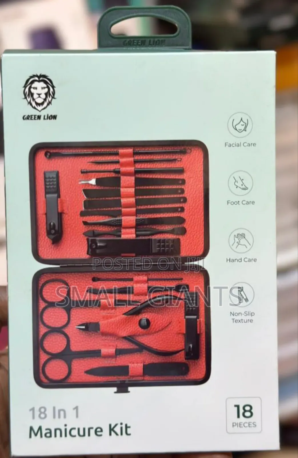 Green Lion 18 in 1 Manicure Pedicure Set