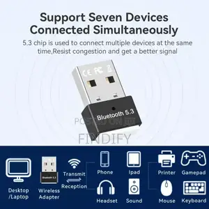 300mbpsusb Wif Bluetooth Adapter Dual Band 2.4/5.8ghz