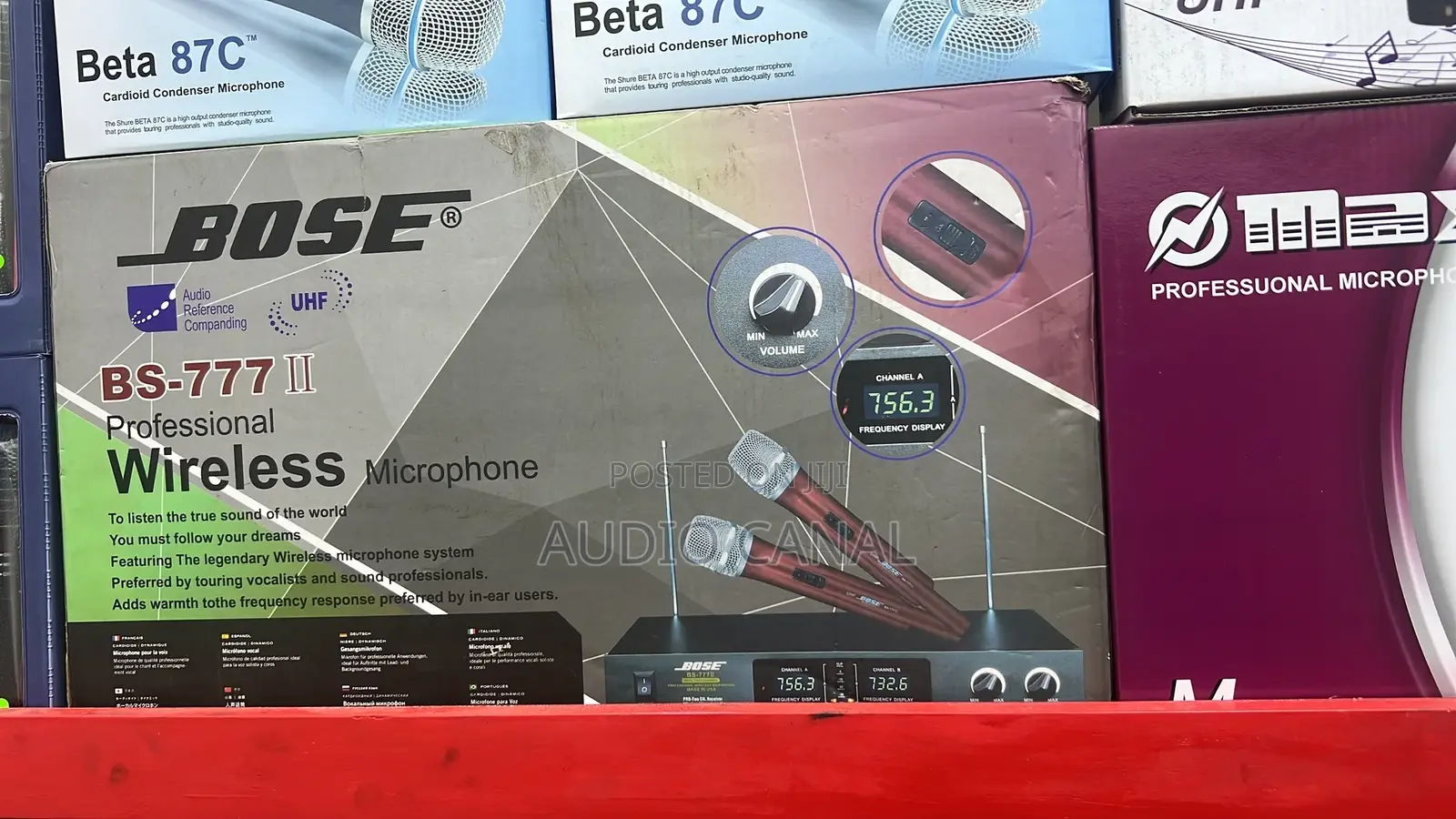 Bose BS— 77II Professional Wireless Microphone