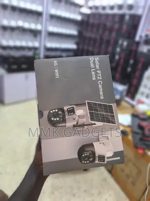 Solar PTZ Camera Dual Lens