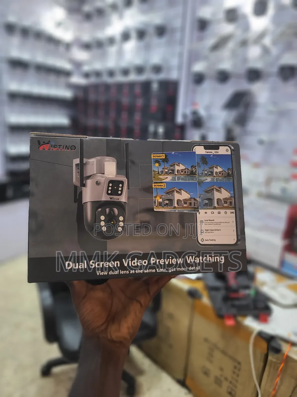 Solar PTZ Camera Dual Lens