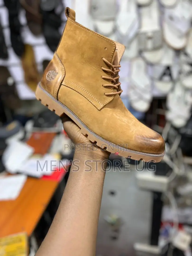 Men’S Timberland Genuine Leather Casual Boots