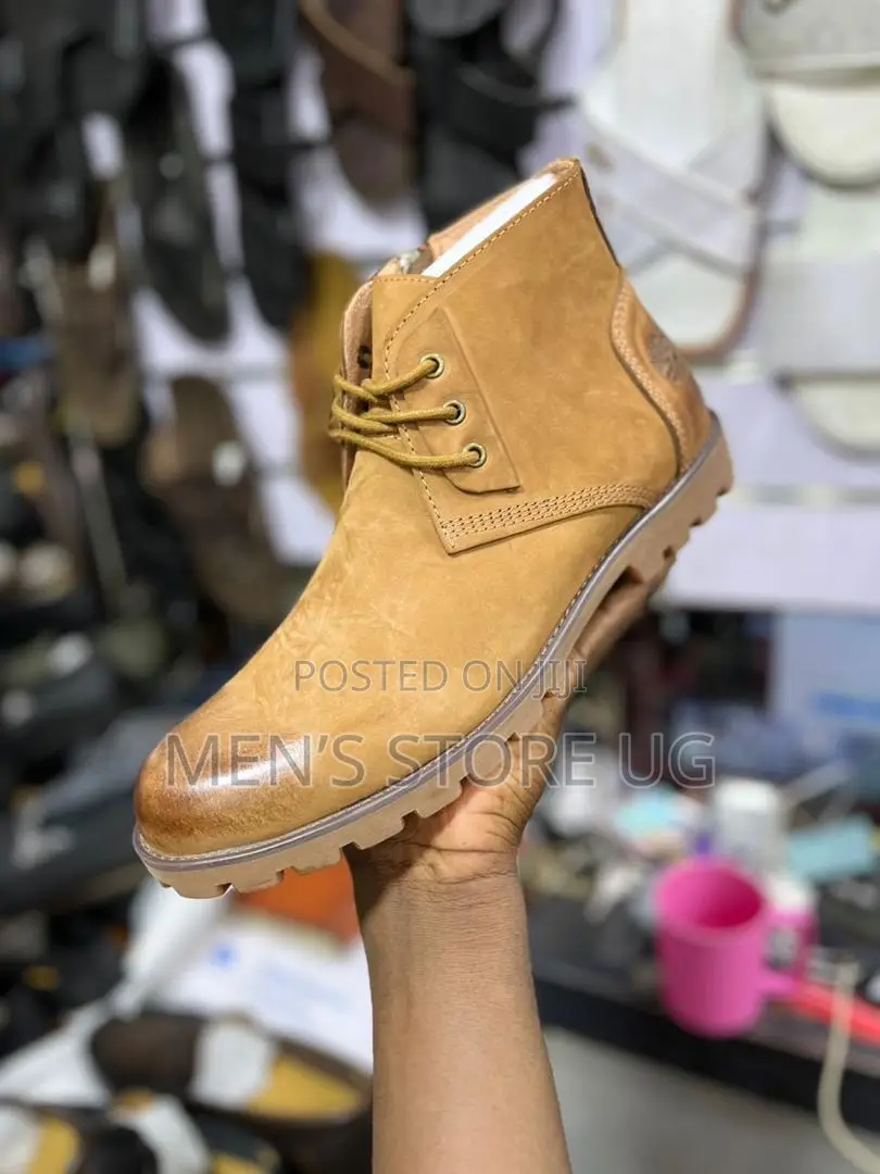 Men’S Timberland Genuine Leather Casual Boots
